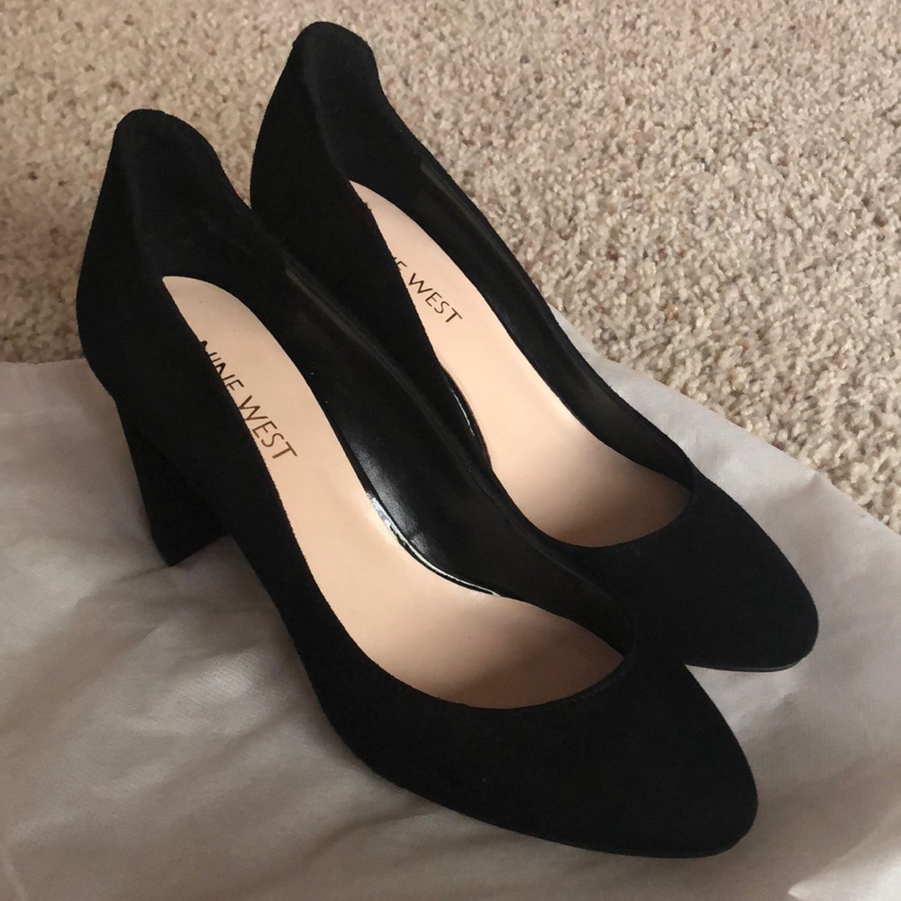 Nine West Astoria Block-Heel Pumps✨